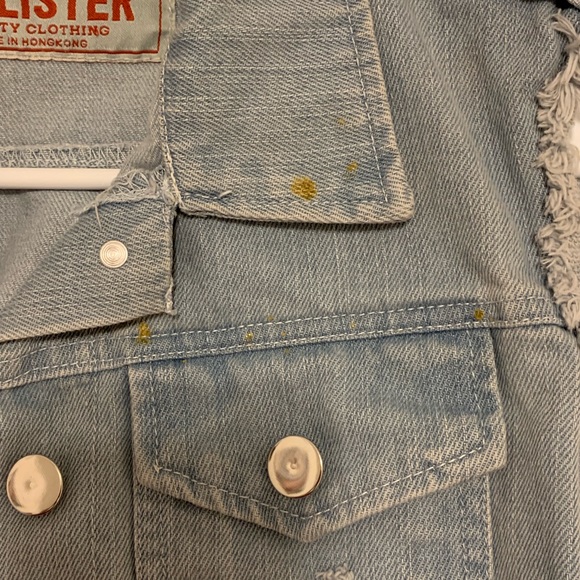 Hollister Sleeveless Jean Jacket - Picture 5 of 5